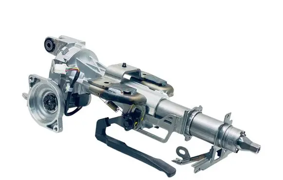 Steering wheel axle set