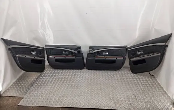 BMW 7 E65 E66 Door card panel trim set 