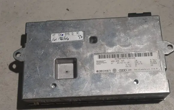 Audi A6 S6 C6 4F MMI control unit 4F0910731 4E0035729