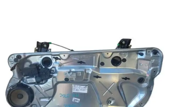 Volkswagen Polo Front door window regulator with motor 6Y2959801KAS 6Y2959801