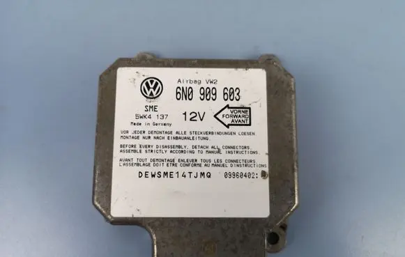 Volkswagen Sharan Airbag control unit/module 6N0909603