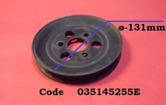 Volkswagen II LT Power steering pump pulley 035145255E