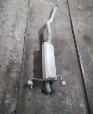 Opel Astra H Muffler/silencer 21260 3519 651ZAWTT