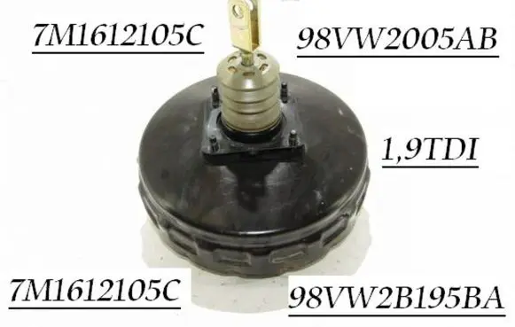 Ford Galaxy Brake booster 98VW2005AB 7M1612105C