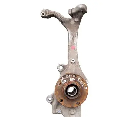 Audi A6 S6 C6 4F Front wheel hub spindle knuckle 4F0258