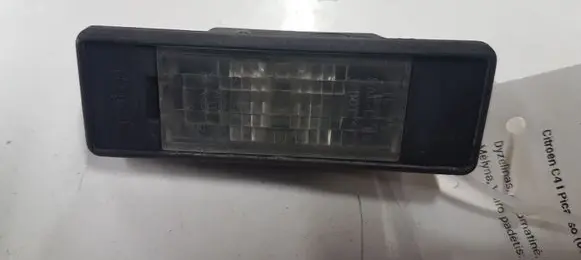 Citroen C4 I Picasso Number plate light 153012