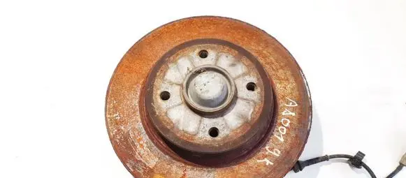 Peugeot 3008 I Rear brake disc neventiliuojamas