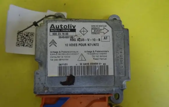 Citroen Xsara Airbag control unit/module 9646469180 600237600