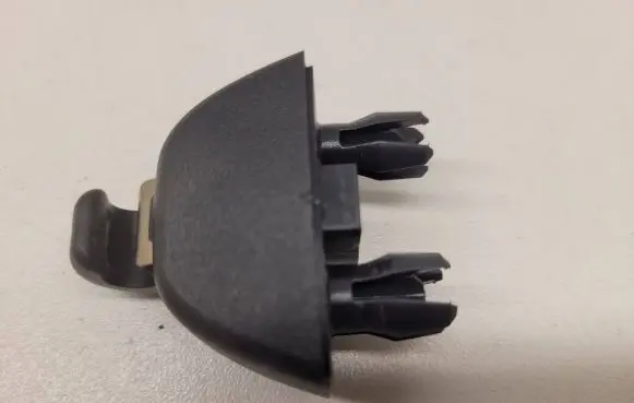 Sun visor clip/hook/bracket