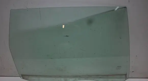 Rear door window glass