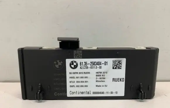 BMW X5 F15 Tailgate/trunk control unit/module 2583404