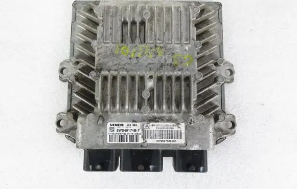 Peugeot 206 Engine control unit/module 5WS40174BT 9655939280