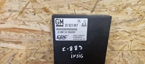 Opel Insignia A Suspension control unit/module 20923867 002485000193 315000331