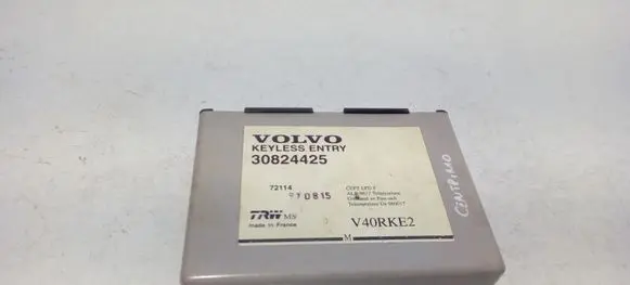 Volvo S40, V40 Door central lock control unit/module 30824425