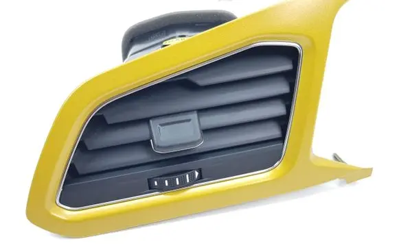 Dashboard side air vent grill/cover trim
