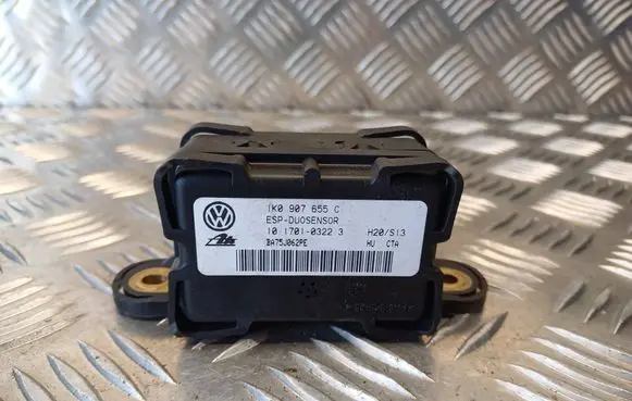 Volkswagen Touran I ESP acceleration yaw rate sensor 1K0907655C