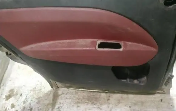 Rear door card panel trim