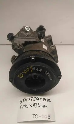 Toyota Avensis T270 Air conditioning (A/C) compressor (pump) 4472601496 447260-1496