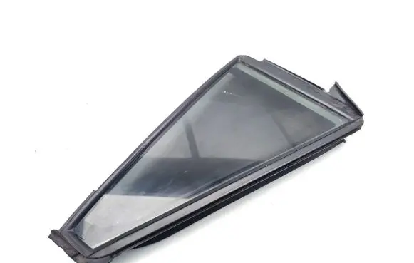 Rear vent window glass