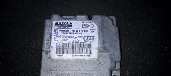 Peugeot 407 Airbag control unit/module 9655880880 603554600