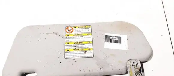 Mazda 3 I Sun visor