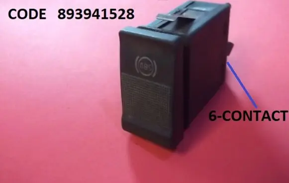 Audi A6 S6 C5 4B ABS switch 893941528