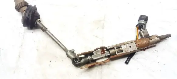 Steering wheel axle