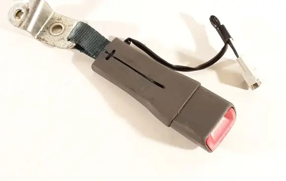 Middle seatbelt buckle (rear)