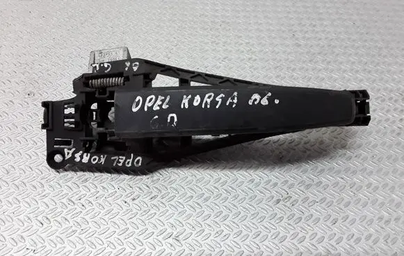 Opel Corsa D Rear door exterior handle
