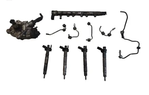 BMW 5 E60 E61 Fuel injection system set 0445010510 780749501 080213