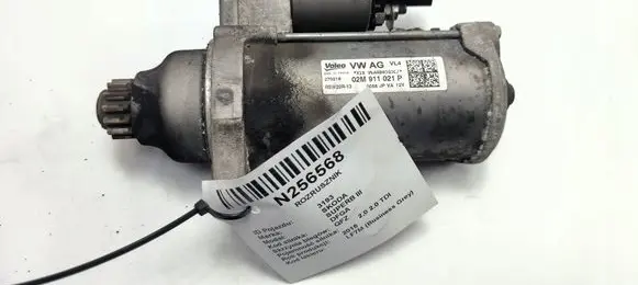 Skoda Superb B8 (3V) Starter motor 02M911021P