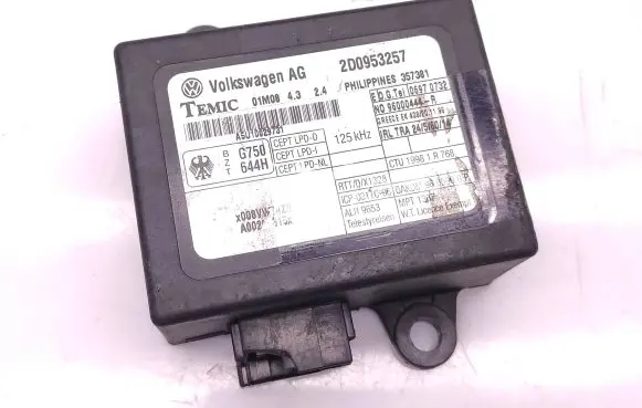 Immobilizer control unit/module
