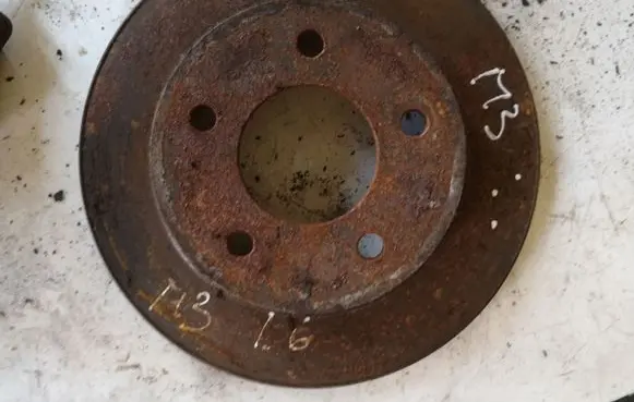 Mazda 3 II Rear brake disc