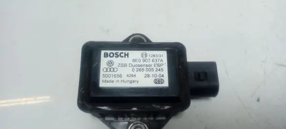 Audi A8 S8 D3 4E ESP acceleration yaw rate sensor 8E0907637A