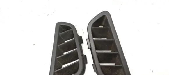 Dashboard air vent grill cover trim