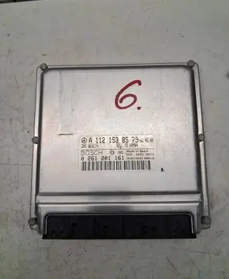 Mercedes-Benz CLK A209 C209 Engine control unit/module A1121538579 0261201161 1039S10293