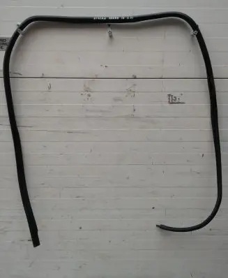 Nissan Micra K14 Rear door rubber seal (on body) 