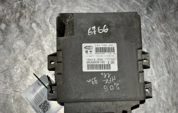 Peugeot 206 Engine control unit/module 9639908180 IAW1AP83