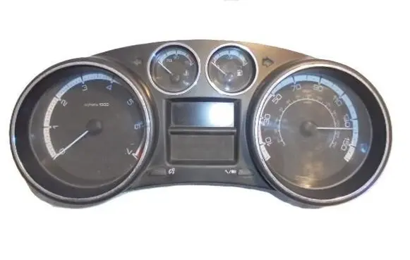 Peugeot 308 Speedometer (instrument cluster) 9665107780