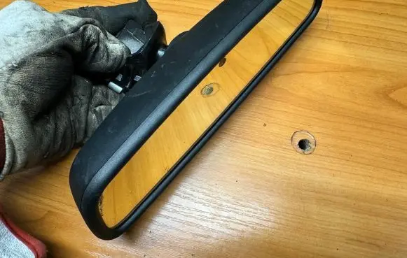 BMW 5 F10 F11 Rear view mirror (interior) 9274266 46589219 9053454000