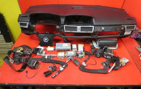 BMW 7 E65 E66 Airbag set with panel 