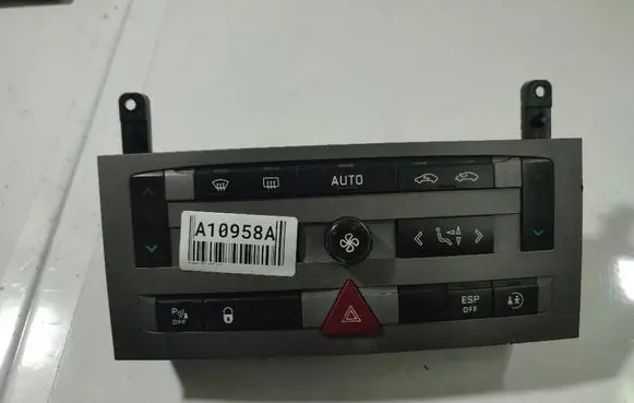 Peugeot 407 Climate control unit 96573322YW01