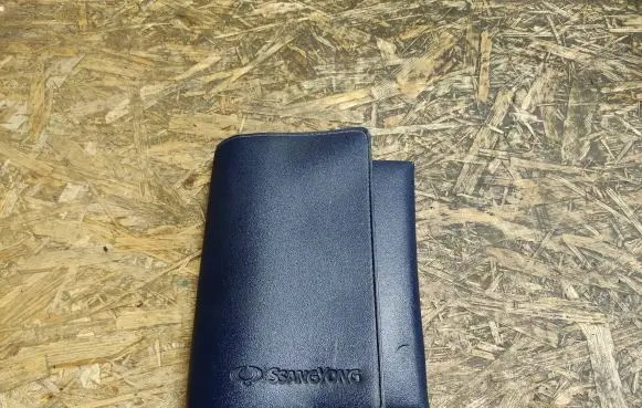 SsangYong Actyon sports II Owners service history hand book 