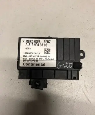 Mercedes-Benz E C207 W207 Fuel injection pump control unit/module A2129000306 5WK11555EBF 1026300078179