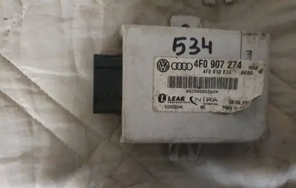 Audi A6 S6 C6 4F Tire pressure control unit 4F0907274