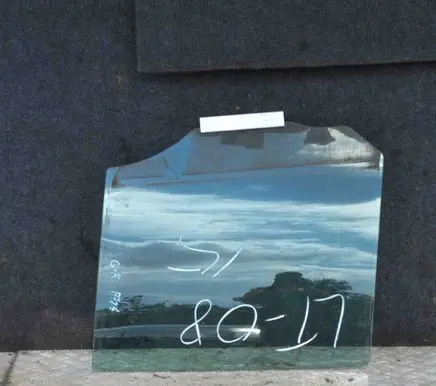 Opel Zafira B Rear door window glass E143R001582