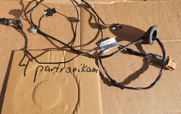 Skoda Octavia Mk3 (5E) Parking sensor (PDC) wiring loom 5EO971104M 5E0971104M