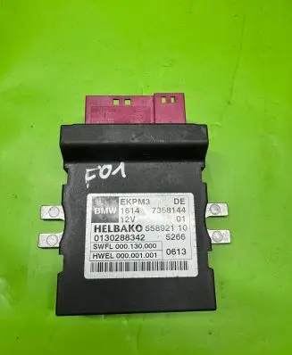 BMW 7 F01 F02 F03 F04 Fuel injection pump control unit/module 7358144 55892110 0130288342