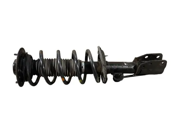 Front shock absorber with coil spring