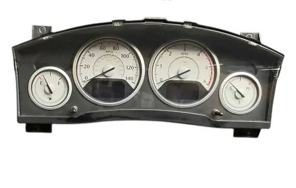 Chrysler Grand Voyager V Speedometer (instrument cluster) P56044891AG A2C53110708